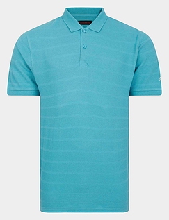 Lizard King Bubble Stripe Polo - Opal