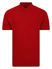 Lizard King Bubble Stripe Polo Denim