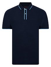 Lizard King Bubble Polo With Tipping Navy