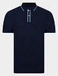 Lizard King Bubble Polo With Tipping Navy