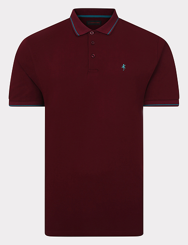 Lizard King Signature Plain Pique Logo Polo