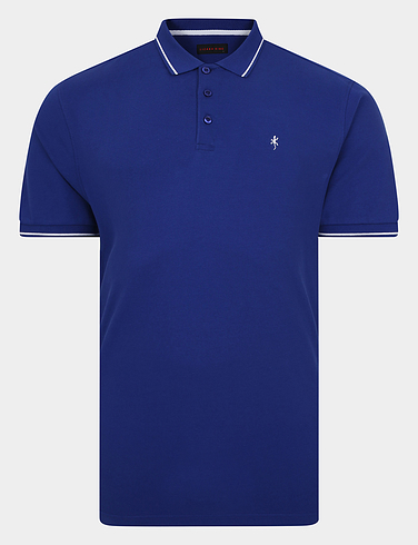 Lizard King Signature Plain Pique Logo Polo