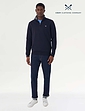 Crew Clothing Zip Sweatshirt Grey Marl