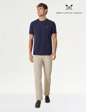 Crew Clothing Classic Tshirt - Navy