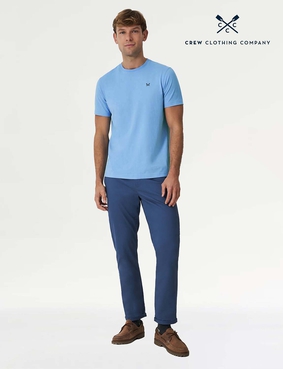 Crew Clothing Classic Tshirt - Sky