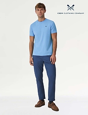 Crew Clothing Classic Tshirt Grey Marl