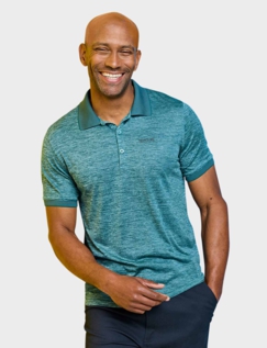 Regatta Marl Polo Arctic