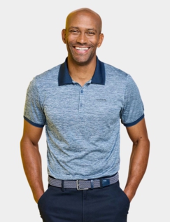 Regatta Marl Polo Arctic