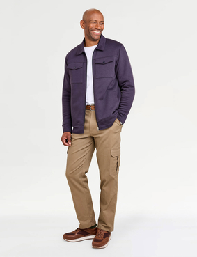 Pegasus Sherpa Lined Fleece Jacket Charcoal