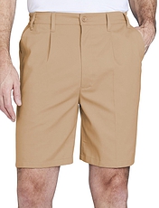 Stain and Water Resistant Cotton Shorts Navy