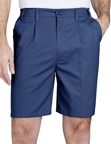 Stain and Water Resistant Easy Care High Rise Shorts