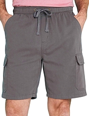 Pegasus Pull On Cotton Cargo Regular Short Navy