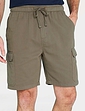 Pegasus Pull On Cotton Cargo Regular Short Navy