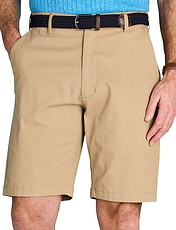 Pegasus Stretch Chino Short with Free Belt Navy