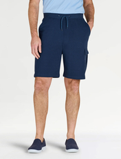 Pegasus 2 Pack Pull On Cargo Shorts NAVY