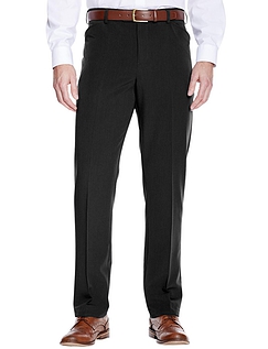 Farah Four Way Stretch Poly Trouser with Frogmouth Pocket - Black