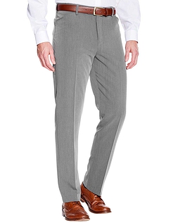 Farah Four Way Stretch Poly Trouser with Frogmouth Pocket - Grey