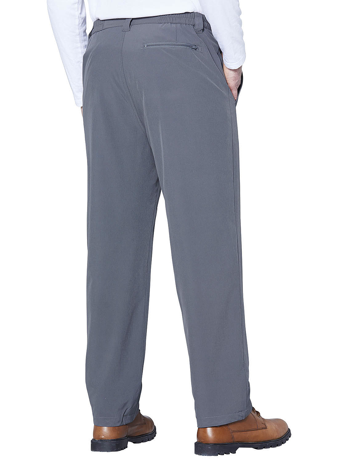 Pegasus Water Resistant Anti Pill Fleece Lined 2 Way Stretch Trouser ...