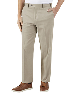 Skopes Antibes Stretch Cotton Hopsack Tailored Fit Chino Trousers