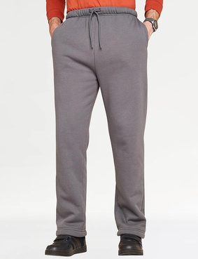 Pegasus Sherpa Lined Knitted Jog Pant Black