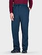 Pegasus Sherpa Lined Knitted Jog Pant Navy