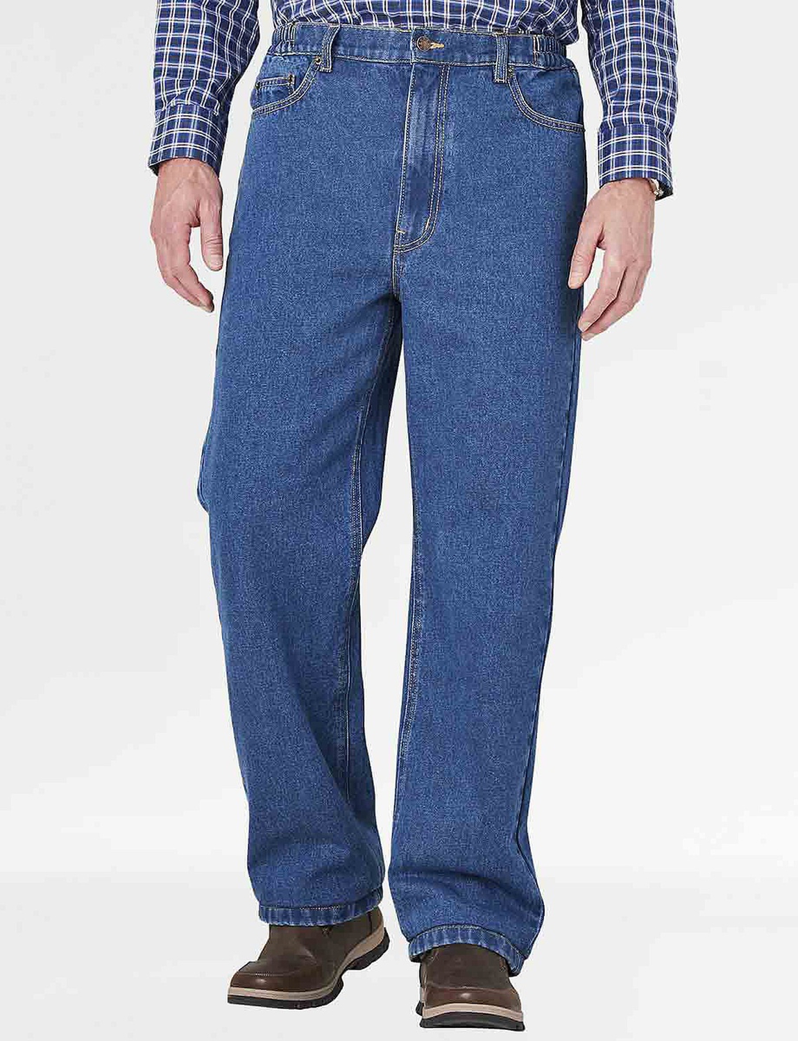 Pegasus Warm Lined Woven Jean BLUE