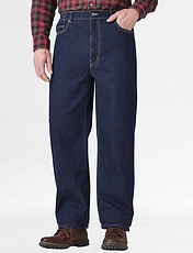 Pegasus Warm Lined Woven Jean Blue