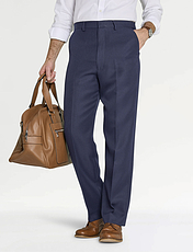 Elasticated Waist Formal Trouser Black