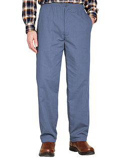Pegasus Fleece Lined Pull On Drawcord Trouser - Airforce