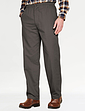 Pegasus Fleece Lined Pull On Drawcord Trouser Charcoal