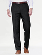 Farah Hidden Stretch Waistband Trouser Black