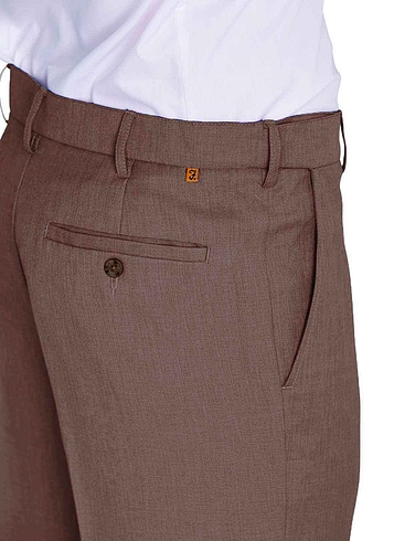 Roachman Trousers In Grey  Farah Online