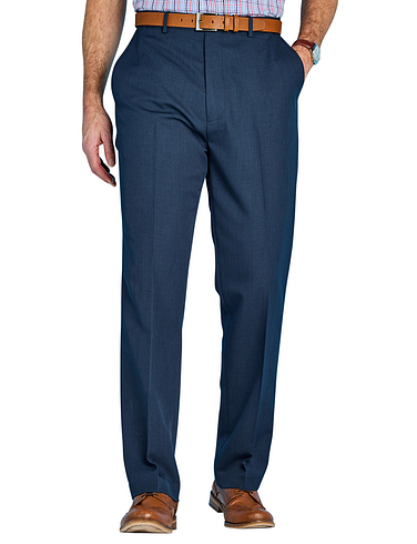 Pegasus Stain Resist Trouser With Hidden Stretch Waistband