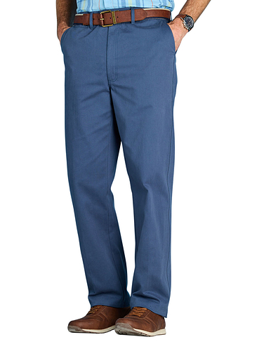 Pegasus Cotton Chino With Stretch Elastic Back