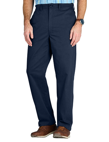 Pegasus Cotton Chino With Stretch Elastic Back