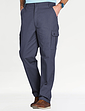 Pegasus Cotton Cargo Style Trouser Navy