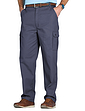 Pegasus Cotton Cargo Style Trouser Navy