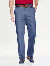 Stain and Water Resistant Cotton Trouser Navy