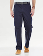 Stain and Water Resistant Cotton Trouser Navy