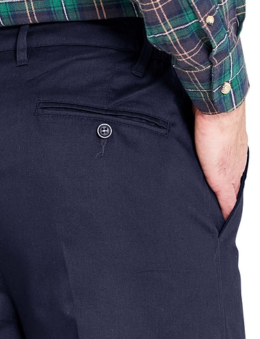 Stain and Water Resistant Cotton Trouser