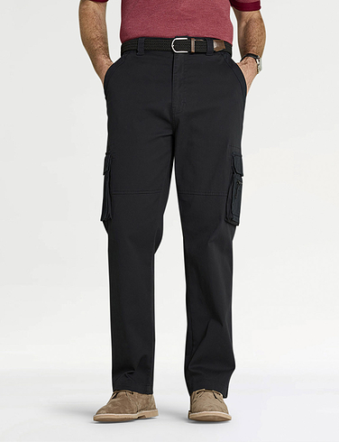 Pegasus Stretch Cargo Trousers With FREE Belt