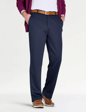 Pegasus Fleece Lined Stretch Trouser Black