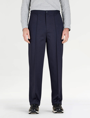 Pegasus Pintuck Leisure Trouser Charcoal