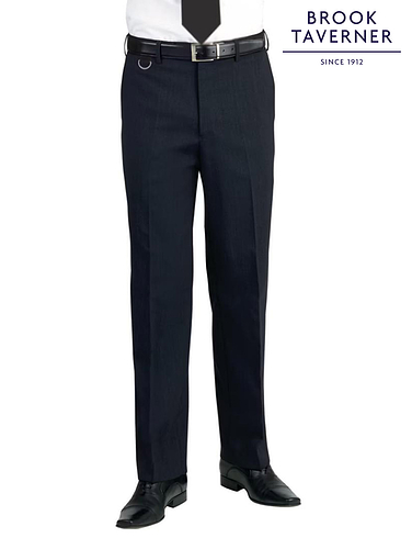 Brook Taverner Formal Suit Trouser Mars
