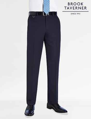 Brook Taverner Formal Suit Trouser Mars