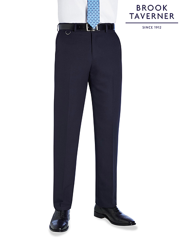 Brook Taverner Formal Suit Trouser Mars - Navy