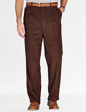 Pegasus High Waist Corduroy Trouser Olive