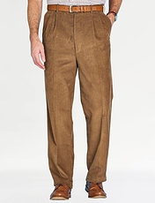 Pegasus High Waist Corduroy Trouser Olive