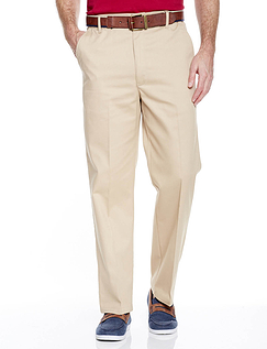 Stain and Water Resistant High Rise Trousers Sand
