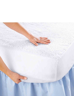 Fleece Underblanket Mattress Protector - White